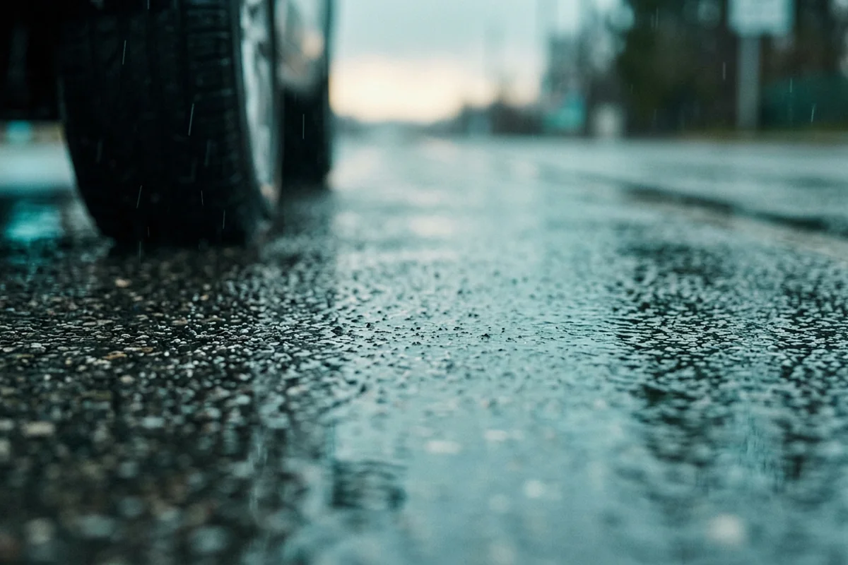 Miniatura artykułu o deszczu i hamowaniu, plik thumb-rain-1200x800.webp, wymiary 1200×800 pikseli